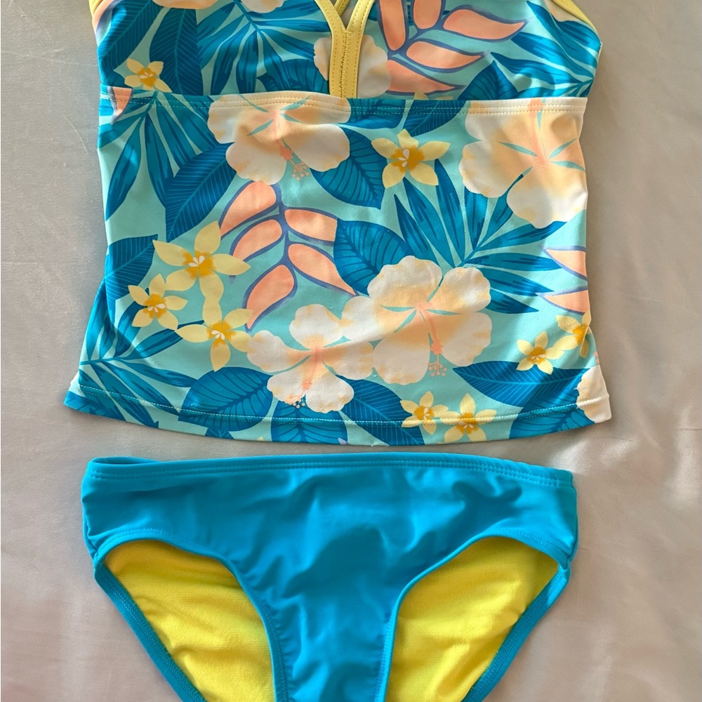 Gerry Weber Blue and Yellow Kids Bikini Set